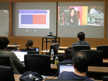 동아시아 미디어론 실제 수업 장면