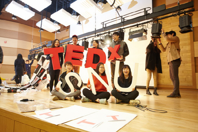 여섯 번째 TEDxSNU를 준비하는 모습