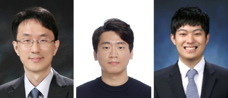 ▲ (왼쪽부터) 서울대 화학생물공학부 김도희 교수, 송인학 박사, 이황호 박사