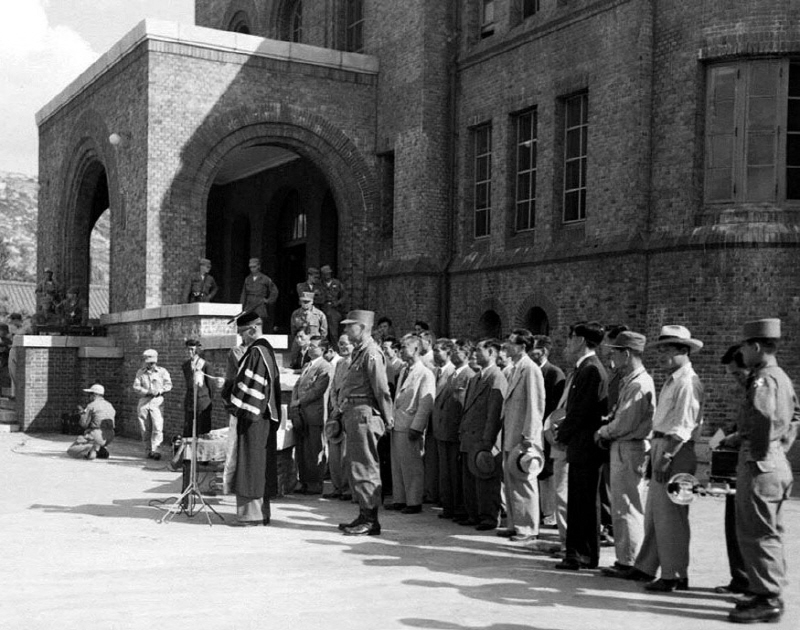 환도 후 서울대학교 반환식, 1953. 9. 15.