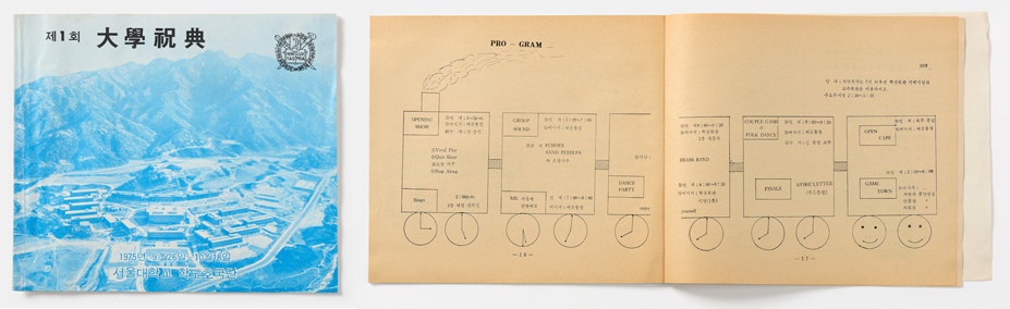 제1회 대학축전, 1975.9.26. (우병국 동문 기증)