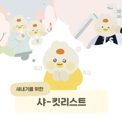 새내기를 위한 샤-킷리스트