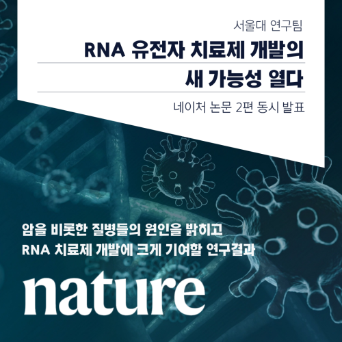 암을 비롯한 질병들의 원인을 밝히는 데에 한 발 가까워졌습니다!