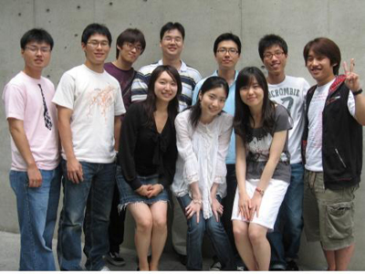2007년 1학기 GLP-OSS 참여학생들